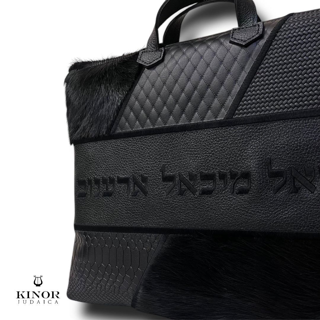 Pochette Talit & Tefiline cuir premium